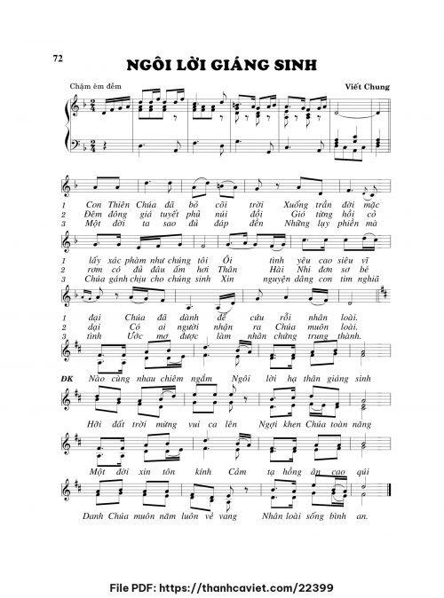 Ngôi Lời Giáng sinh - Viết Chung - trang 1