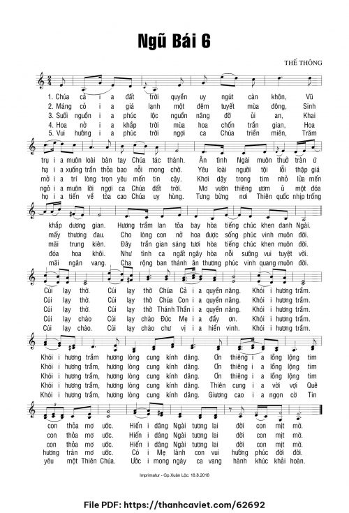 Ngũ bái 6 - Thế Thông - trang 1