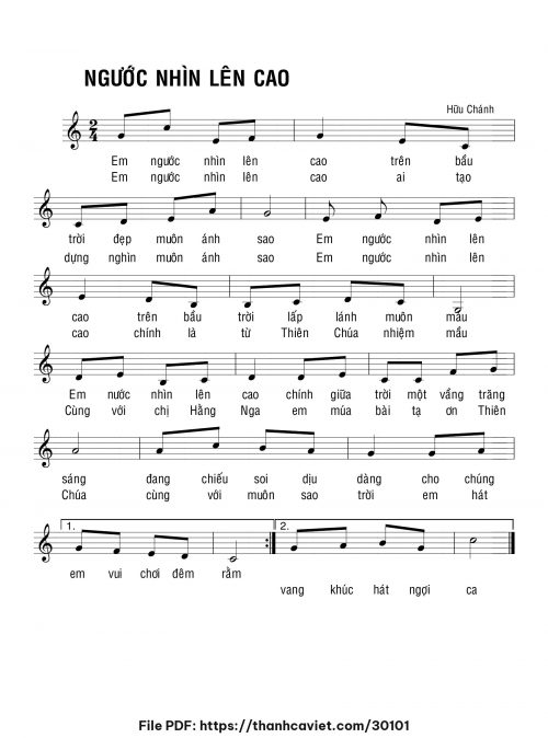Ngước nhìn lên cao - Hữu Chánh - trang 1