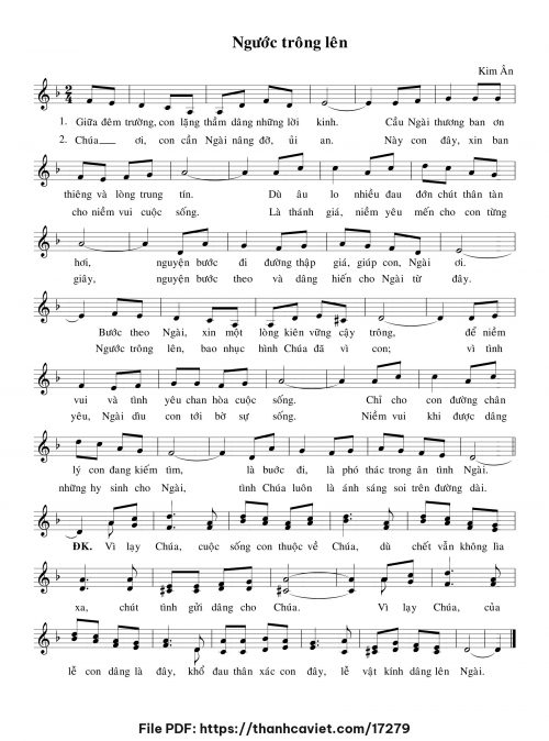 Ngước trông lên - Kim Ân - trang 1