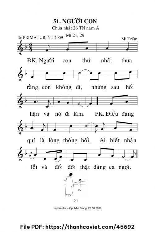 Người con [CN26 TNA] – - Lm. Mi Trầm - trang 1