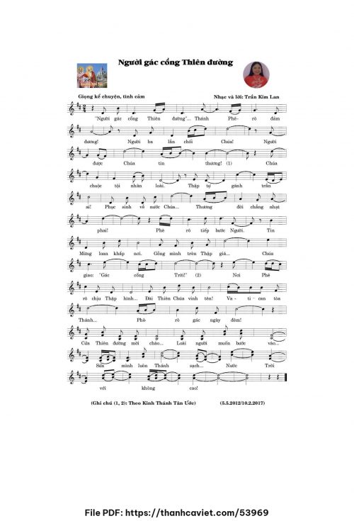Người gác cổng Thiên đường - Trần Kim Lan - trang 1
