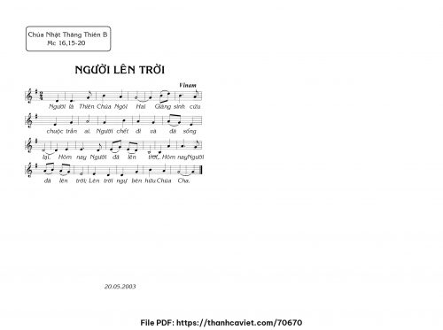 Người lên trời - Vinam - trang 1