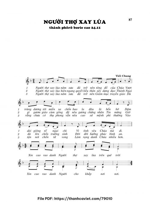 Người thợ xay lúa - Viết Chung - trang 1