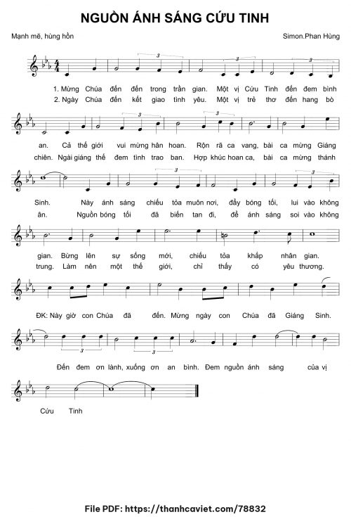 Nguồn ánh sáng cứu tinh - Phan Hùng - trang 1