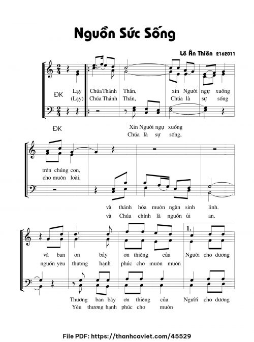 Nguồn sức sống - Lê Ân Thiên - trang 1