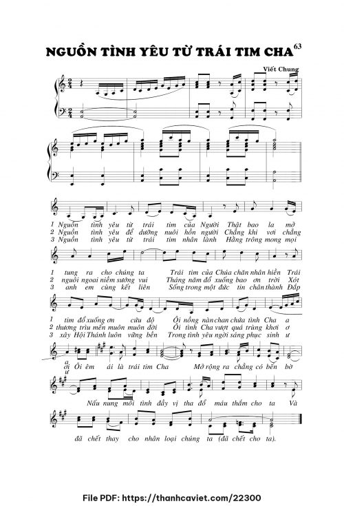 Nguồn tình yêu từ trái tim Cha - Viết Chung - trang 1