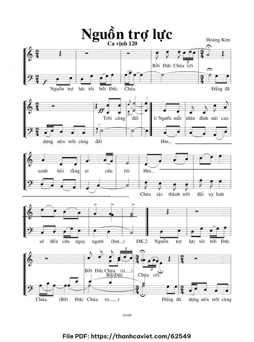 Nguồn trợ lực - Lm. Hoàng Kim - trang 1