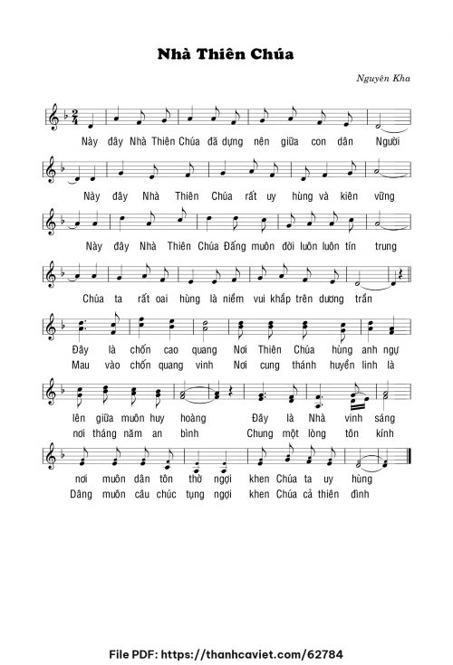 Nhà Thiên Chúa - Nguyên Kha - trang 1