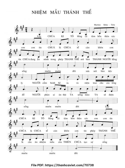 Nhiệm mầu Thánh Thể - Martino Khúc Tiên - trang 1