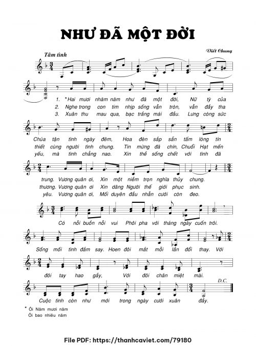 Như đã một đời - Viết Chung - trang 1