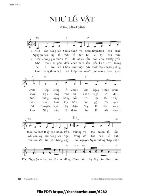 Như lễ vật - Phùng Minh Mẫn - trang 1