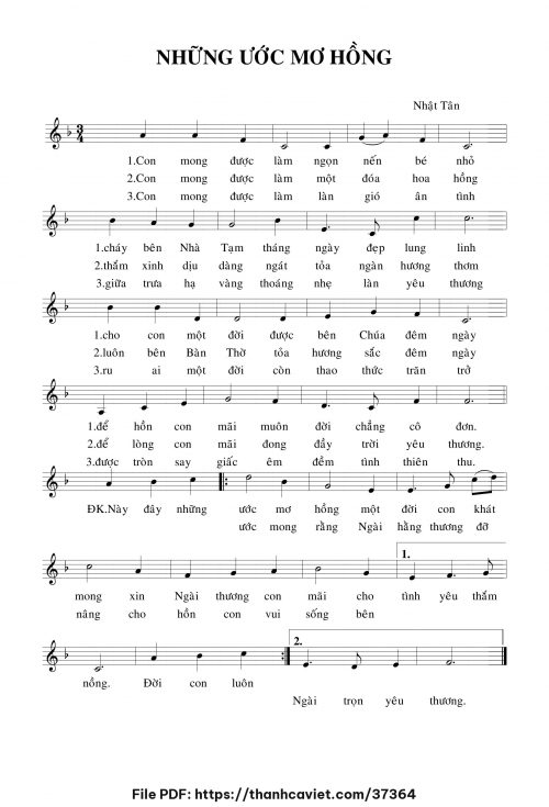 Những ước mơ hồng - Nhật Tân - trang 1