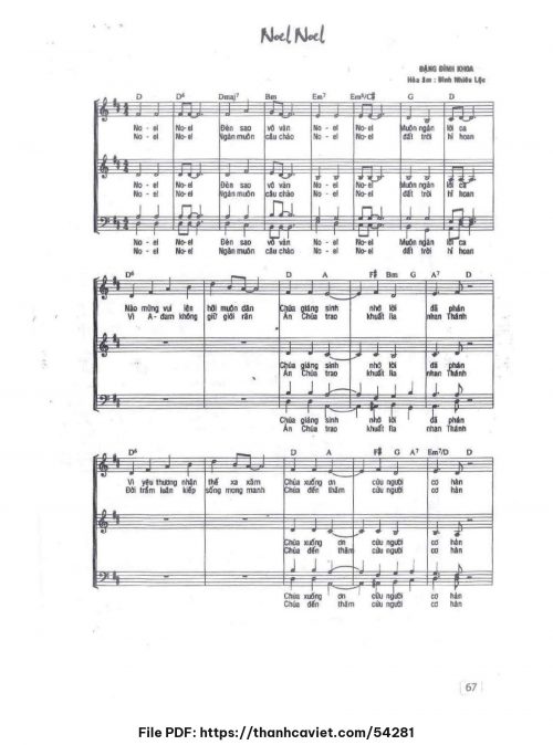 Noel Noel - Đặng Đình Khoa - trang 1
