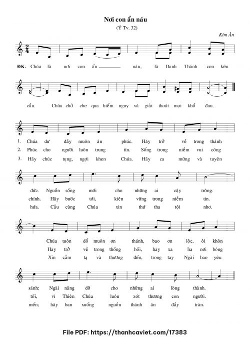 Nơi con ẩn náu - Kim Ân - trang 1