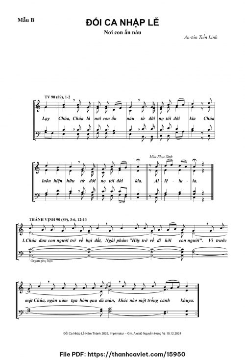 Nơi con ẩn náu - Tiến Linh - trang 1