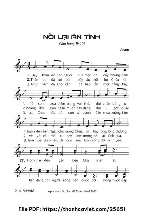 Nối lại ân tình - Vinam - trang 1