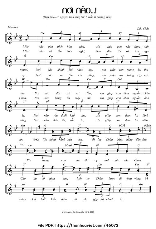 Nơi nào - Dấu Chân - trang 1