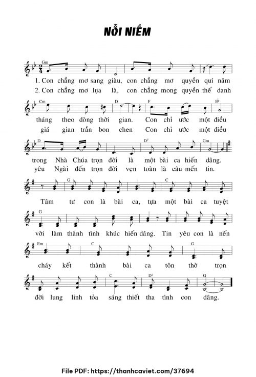 Nỗi niềm - Chưa biết - trang 1
