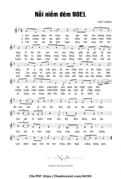 Nỗi niềm đêm Noel - Thế Thông - trang 1