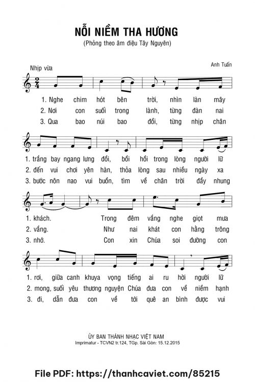 Nỗi niềm tha hương - Anh Tuấn - trang 1