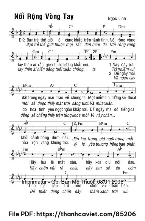 Nối rộng vòng tay - Ngọc Linh - trang 1