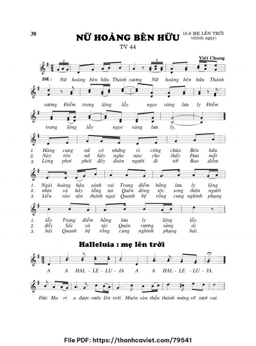 Nữ Hoàng bên hữu - Viết Chung - trang 1
