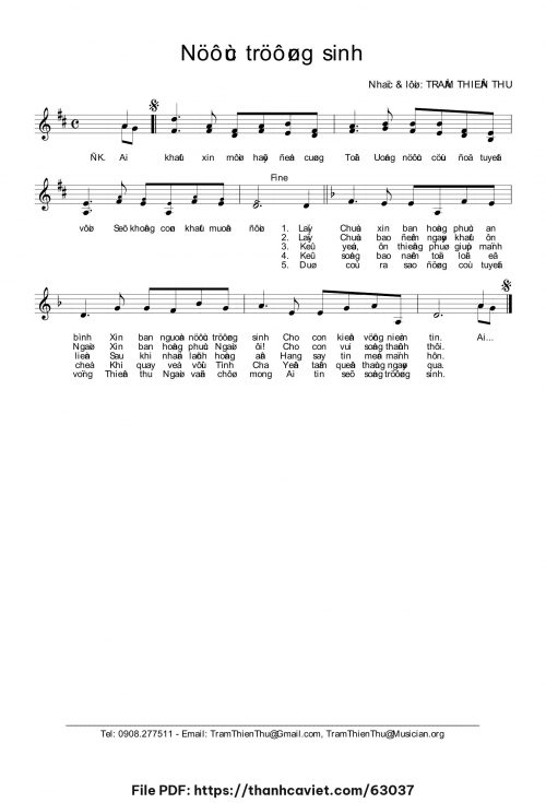 Nước trường sinh - Trầm Thiên Thu - trang 1