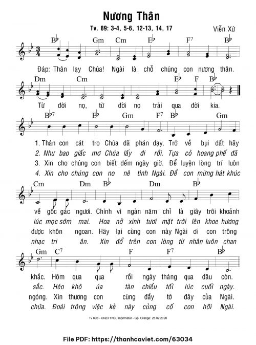 Nương thân - Viễn Xứ - trang 1