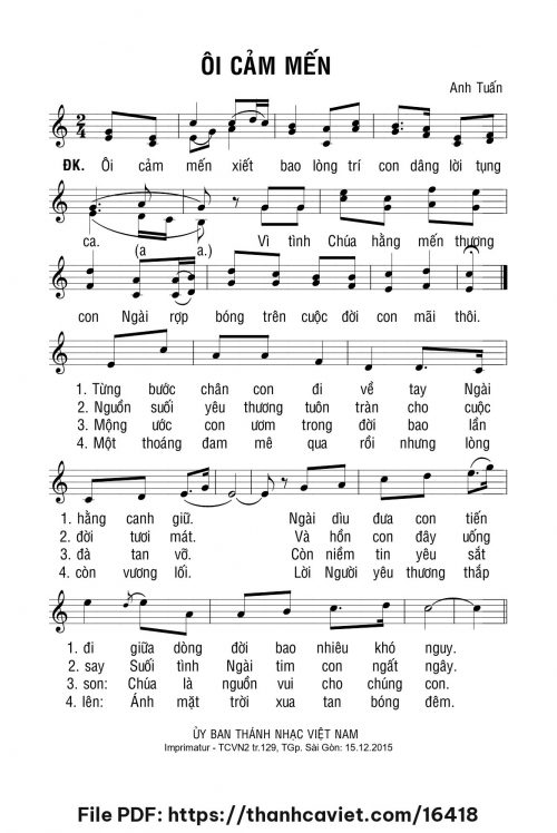 Ôi cảm mến - Anh Tuấn - trang 1