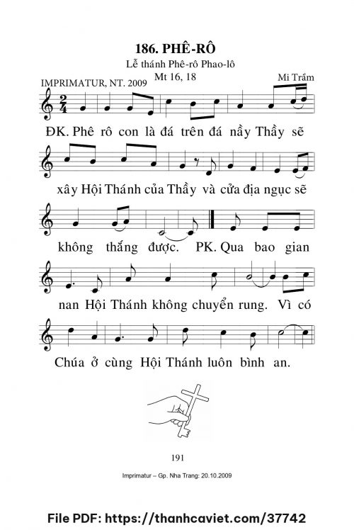 Phêrô [Lễ Phêrô Phaolô năm C] – - Lm. Mi Trầm - trang 1