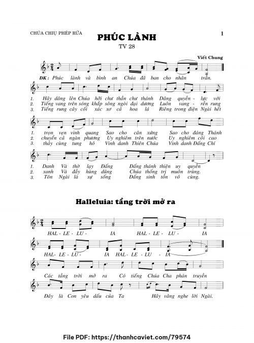 Phúc lành - Viết Chung - trang 1