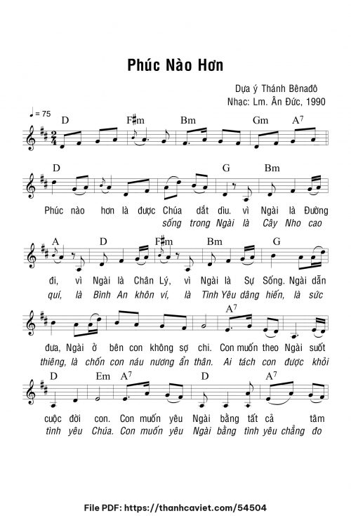 Phúc nào hơn - Lm. Ân Đức - trang 1