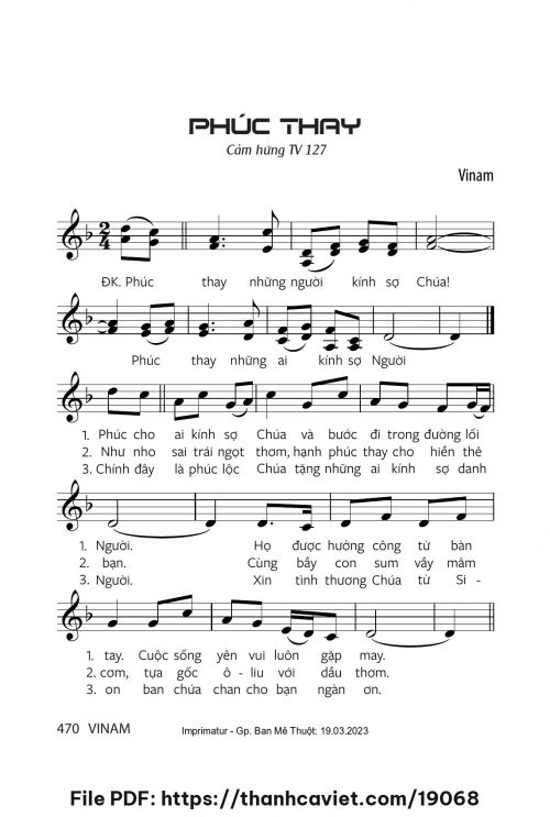 Phúc thay - Vinam - trang 1