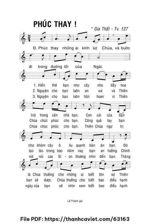 Phúc thay - Lm. La Thập Tự - trang 1