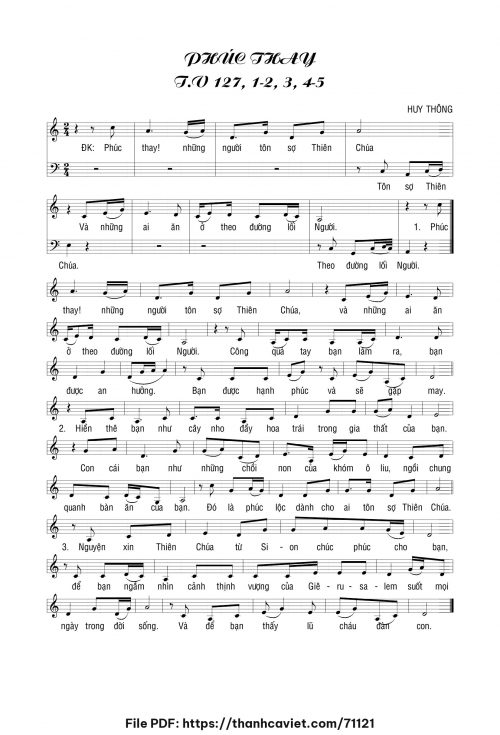 Phúc thay - Huy Thông - trang 1