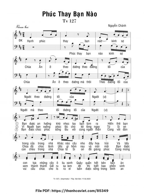 Phúc thay bạn nào - Nguyễn Chánh - trang 1