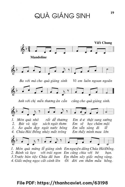 Quà Giáng Sinh - Viết Chung - trang 1