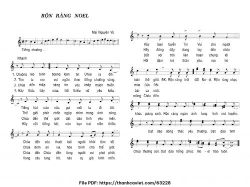 Rộn ràng Noel - Mai Nguyên Vũ - trang 1