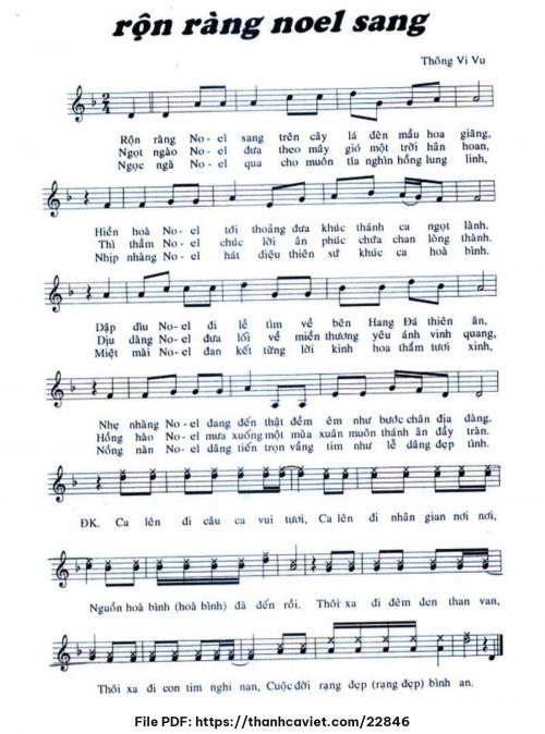 Rộn ràng Noel sang - Thông Vi Vu - trang 1