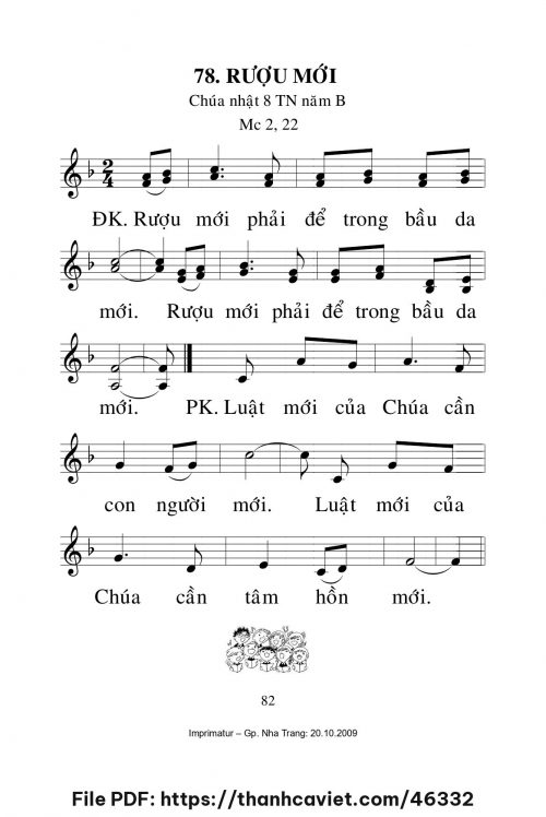 Rượu mới [CN8 TNB] – - Lm. Mi Trầm - trang 1