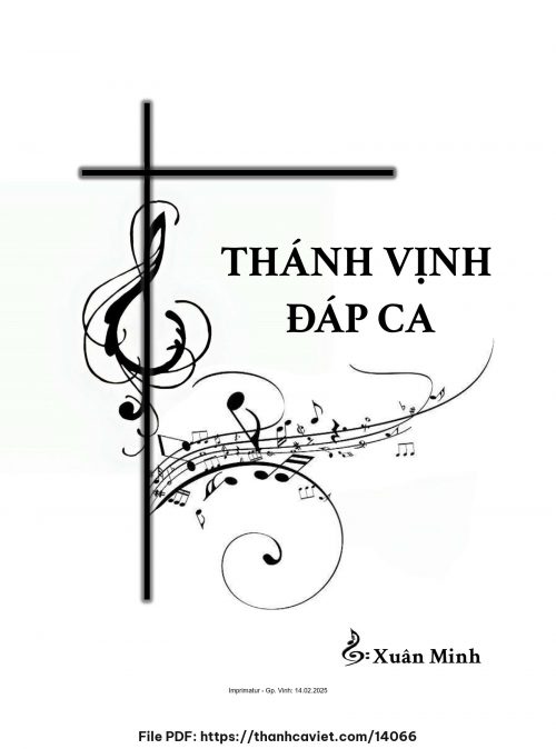 Sách Nhạc: Thánh Vịnh – Đáp Ca – Xuân Minh - Xuân Minh - trang 1