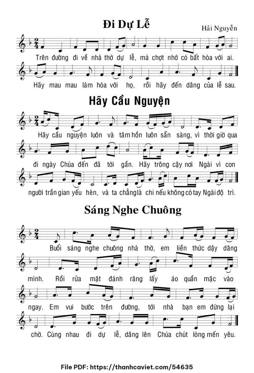 Sáng nghe chuông - Hải Nguyễn - trang 1