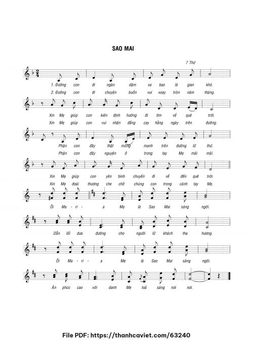 Sao mai - 7 Thứ - trang 1