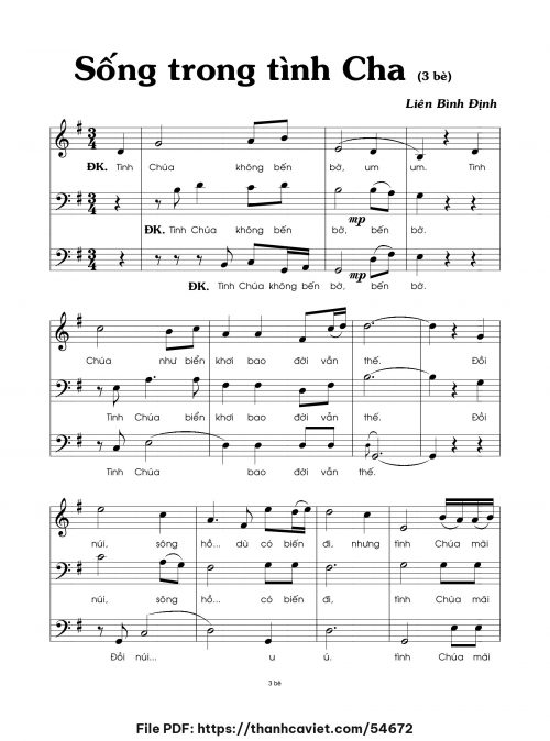 Sống trong tình Cha - Liên Bình Định - trang 1