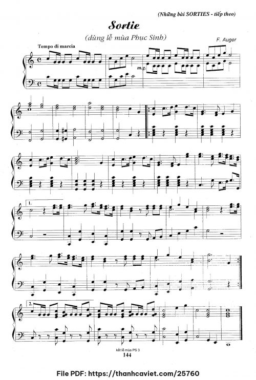 Sortie - Nhạc quốc tế - trang 1