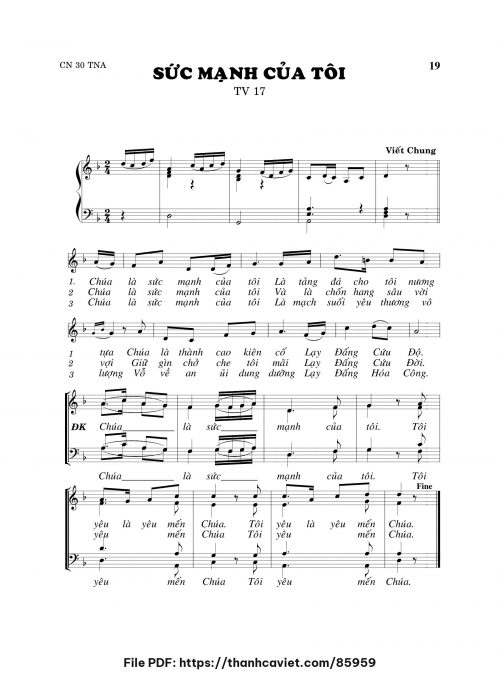 Sức mạnh của tôi - Viết Chung - trang 1