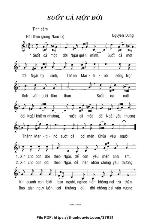 Suốt cả một đời - Nguyên Dũng - trang 1