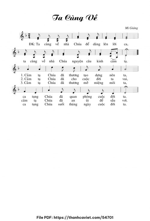 Ta cùng về - Hải Nguyễn - trang 1