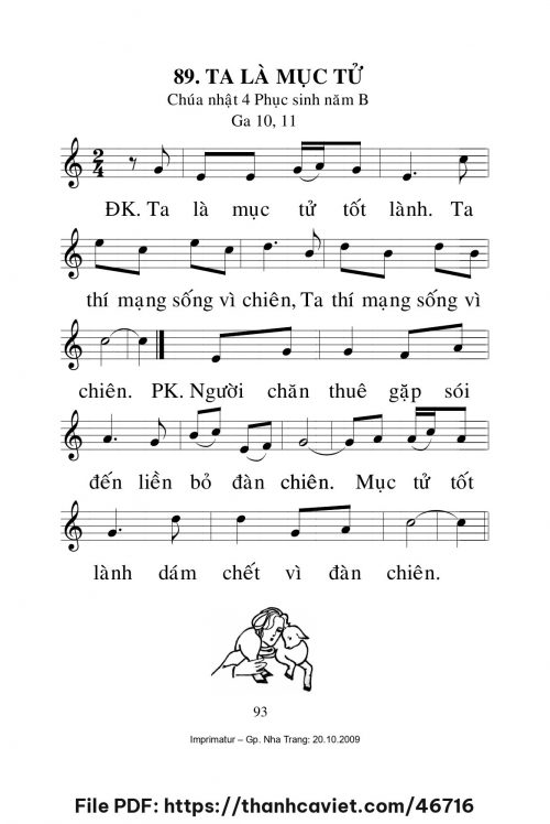Ta là mục tử [CN4 PSB] – - Lm. Mi Trầm - trang 1